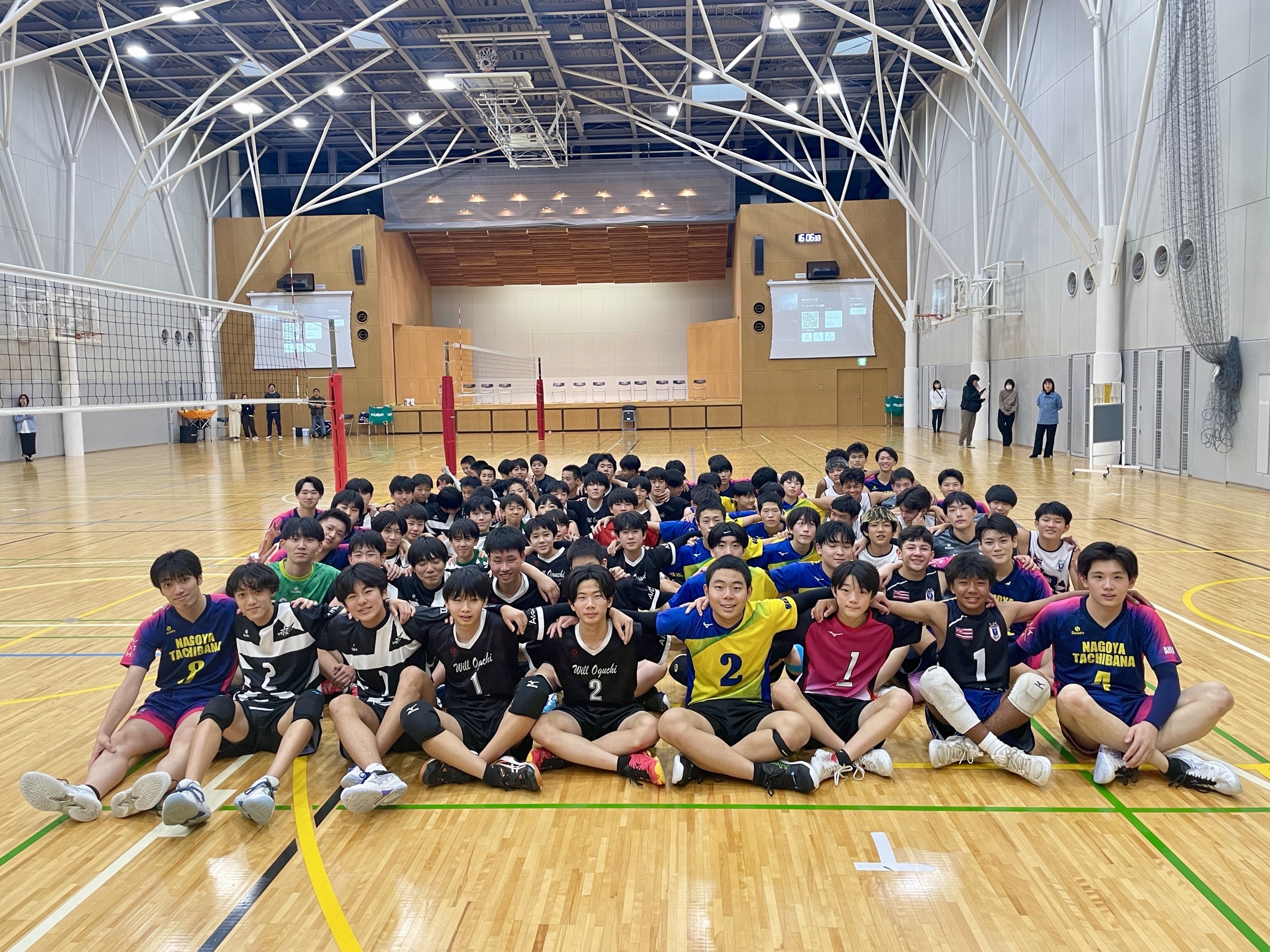 One Volleyball Japan exchange program group