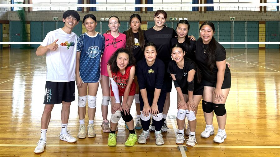 Training with our pros in Japan
