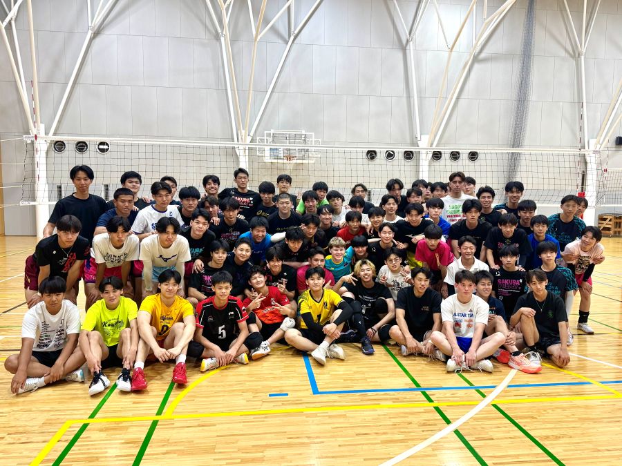 Training with Japanese teams